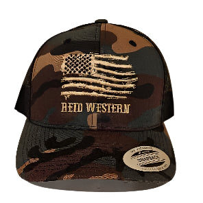 Freedom Flag Retro Trucker